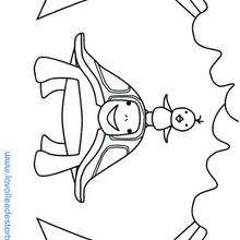 Coloriage du sourire de la Tortue - Coloriage - Coloriage ANIMAUX - Coloriage ANIMAUX MARINS - Coloriage TORTUE - Coloriage TORTUE A IMPRIMER