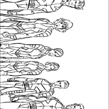 Coloriage X-MEN A IMPRIMER