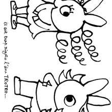 Coloriage TROTRO A IMPRIMER