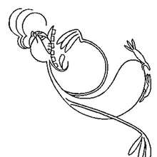 Coloriage de Bud - Coloriage - Coloriage PERSONNAGES SERIES TELE - Coloriage LES ZINZINS DE L'ESPACE