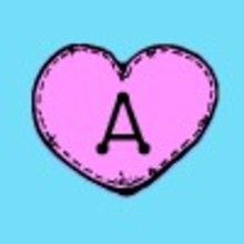 Coloriage lettres alphabet COEUR SAINT VALENTIN - Coloriage LETTRES ALPHABET - Coloriage