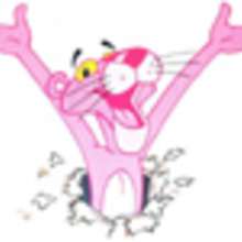 Coloriage LA PANTHERE ROSE