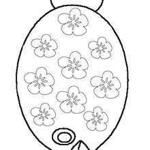 Coloriage d'un poisson � coeurs