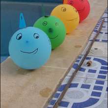 Fiche brico: la p�che des ballons - Activit�s - Bricolage ENFANT - Bricolage pour pr�parer les f�tes ! - Bricolage Anniversaire et F�tes d'enfants - Le jeu de la p�che aux ballons
