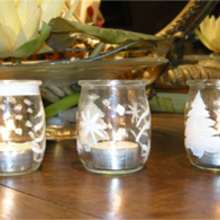Fiche bricolage - Activit�s - BRICOLAGE FETES - Bricolage NOEL - BRICOLAGE DECORATION NOEL - FABRIQUER DES LUMIERES DE NOEL