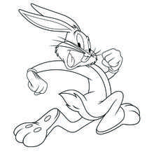 Coloriage De Bugs Bunny