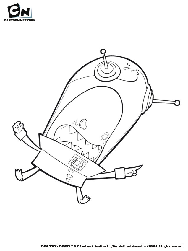 Coloriages de Chop Socky Chooks