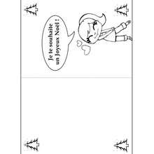 Message plein d'amour - Activit�s - BRICOLAGE FETES - Bricolage NOEL - FAIRE UNE CARTE DE VOEUX DE NOEL
