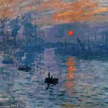 Le peintre Claude Monet