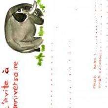 � mon anniversaire 3 - Dessin - Dessin FETES - Dessin ANNIVERSAIRE - Dessin CARTE INVITATION ANNIVERSAIRE