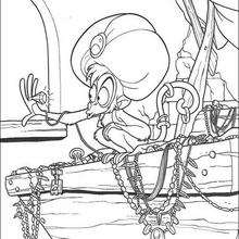 Coloriage ALADDIN