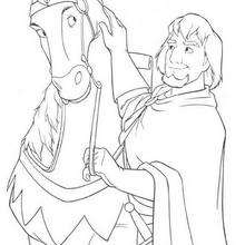 Coloriage LE BOSSU DE NOTRE DAME