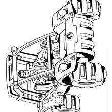 Coloriage de Action Man - Coloriage - Coloriage PERSONNAGES SERIES TELE - Coloriage ACTION MAN