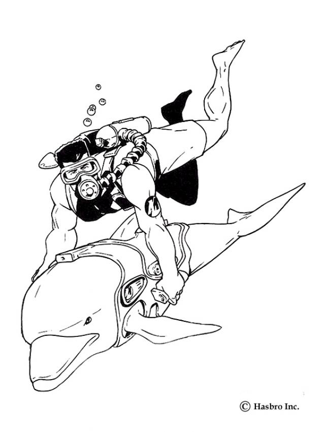 Action Man N�5 - Coloriage - Coloriages de tes H�ROS PR�F�R�S - Action Man