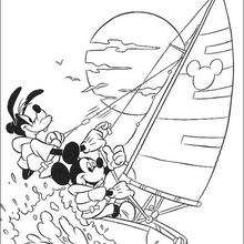 Coloriage MICKEY