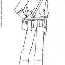 coloriage de blaine le nouvel amour de clover