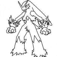 Brasigali - Coloriage - Coloriage POKEMON