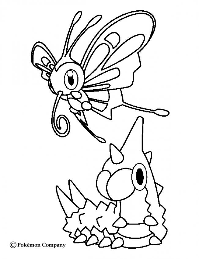 chenipotte et le papillon