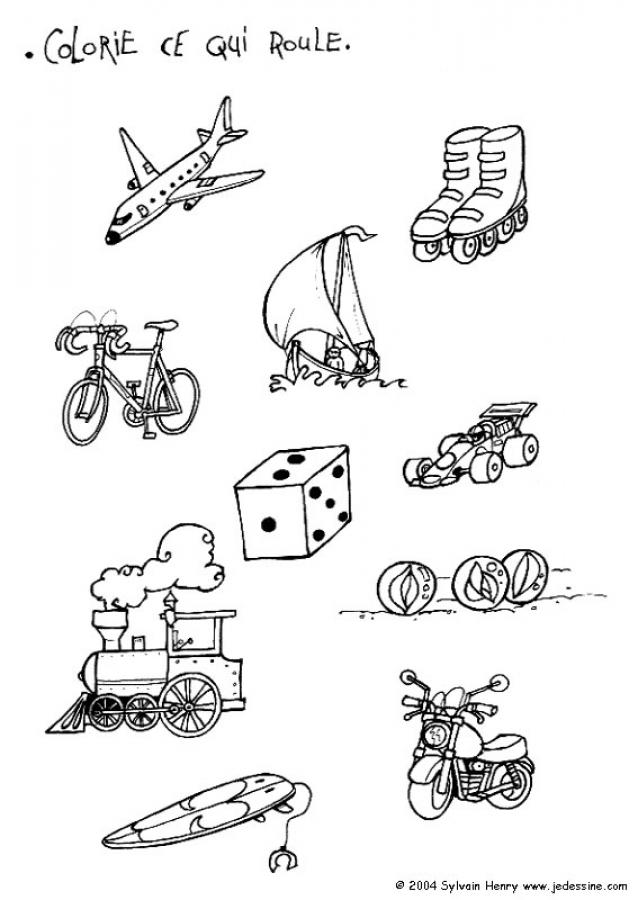 colorie-ce-qui-roule