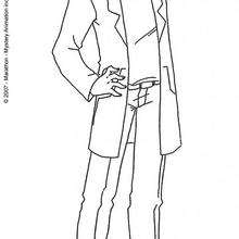 Coloriage de Dean, inventeur de gadgets