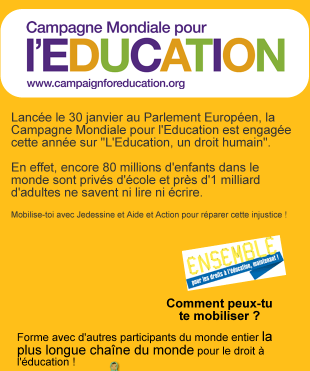Campagne Mondiale pour l'Education