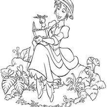 Coloriage TARZAN