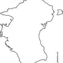 Coloriage de l'Australie - Coloriage - Coloriage A IMPRIMER - Coloriage de LIEUX ET BATIMENTS A IMPRIMER