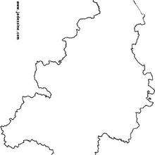 Coloriage de la Belgique