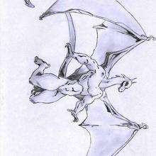 Le dragon de Thomas2 - Dessin - Dessin DRAGON