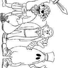 Coloriage de Monstres - Coloriage - Coloriage FETES - Coloriage HALLOWEEN - Coloriage MONSTRE HALLOWEEN