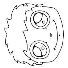 Masque Gar�on - Activit�s - Bricolage ENFANT - Bricolage pour pr�parer les f�tes ! - Bricolage Carnaval - Masques � d�couper et colorier pour le Carnaval