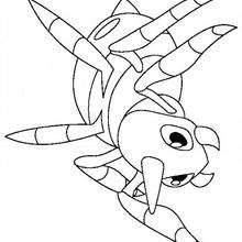 Mygalo - Coloriage - Coloriage POKEMON