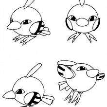 Natu - Coloriage - Coloriage POKEMON