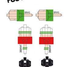 PaperToy d'un footballeur (moyen) - Activit�s - Bricolage ENFANT - Papertoys