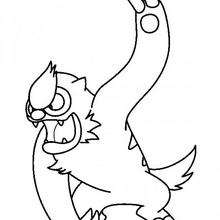 Vigoroth - Coloriage - Coloriage POKEMON