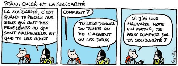 Solidarité - Lecture - Bande dessinée - S-T-U
