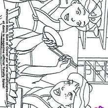 coloriage des totally spies 10