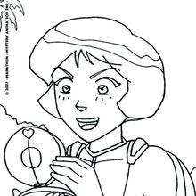Coloriage des Totally Spies 5 - Coloriage - Coloriage TOTALLY SPIES