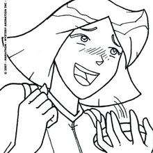 coloriage des totally spies 6