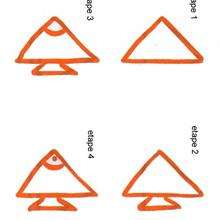 UN POISSON - Dessin - APPRENDRE A DESSINER - Dessins simples