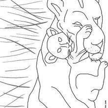 Coloriage LION