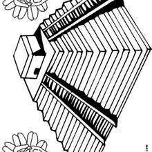 Coloriage d'une pyramide inca - Coloriage - Coloriage A IMPRIMER - Coloriage de LIEUX ET BATIMENTS A IMPRIMER