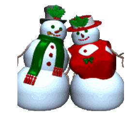 Les bonhommes de neige - Le Club - Les Blogs de Jedessine - Gifs anim�s gratuits - Images anim�es pour No�l