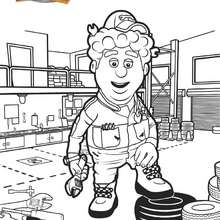 Coloriage GRAND CHRIS