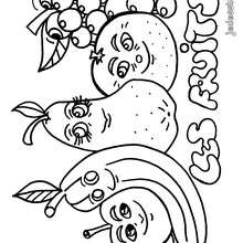 Coloriage FRUIT A IMPRIMER