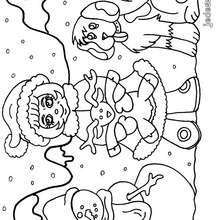 Coloriage NOEL A IMPRIMER