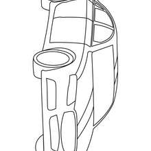 Coloriage d'une voiture classique - Coloriage - Coloriage VEHICULES - Coloriage VOITURE - Coloriage VOITURE A IMPRIMER