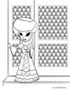 Coloriage d'Ana au Carnaval de Venise - Coloriage - Coloriage FETES - Coloriage CARNAVAL