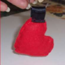 Le porte-clé de la Saint-Valentin. - Activités - BRICOLAGE FETES - BRICOLAGE SAINT VALENTIN - CREER UN COEUR DE SAINT VALENTIN