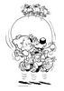 Coloriage de Boule et Bill et la corde � sauter - Coloriage - Coloriage PERSONNAGE BD - Coloriage BOULE ET BILL - Coloriage BOULE ET BILL GRATUIT